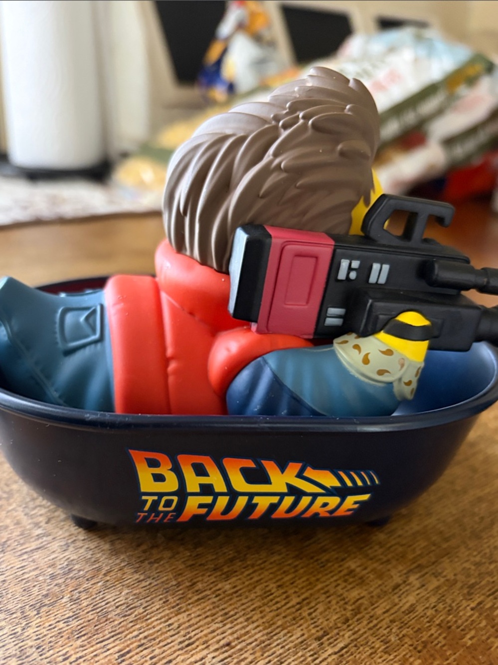 Universal Back to the Future Marty McFly Boat Toy - Black, Red, Blue